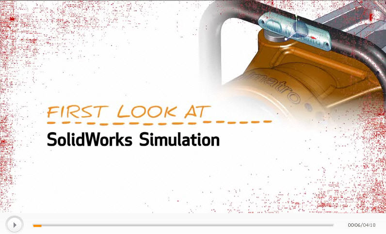 First Look SolidWorks Simulation