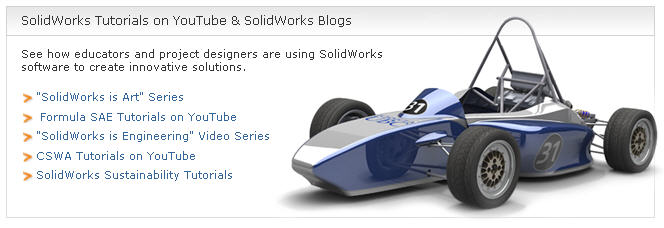 SolidWorks Tutorials on YouTube And SolidWorks Blogs