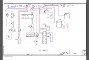 Schematic in SolidWorks Electrical