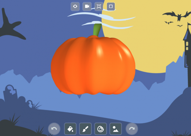 October Pumpkin on SOLIDWORKS Apps for Kids