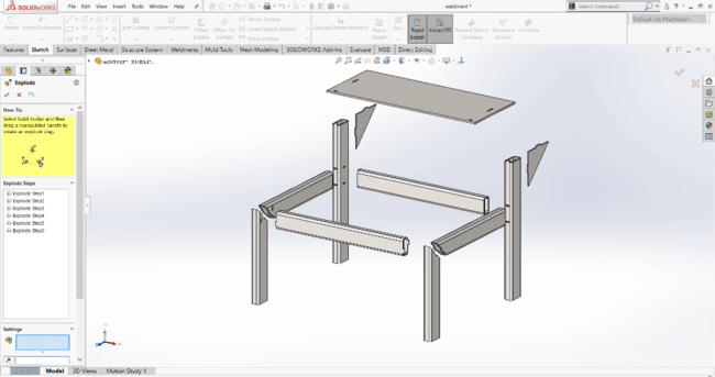 Multibody Part file in SolidWorks 2020