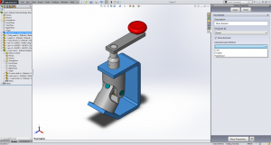 Property Tab within SolidWorks 2