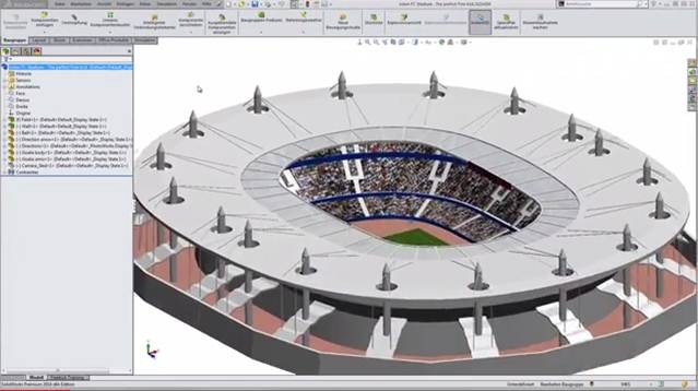 Football Opener: Simulating a Free Kick in SOLIDWORKS
