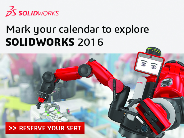 SOLIDWORKS 2016: Catch it Live on September 22
