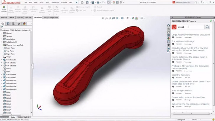 SOLIDWORKS 2016 Provides One-click Access to Online Training and Much More