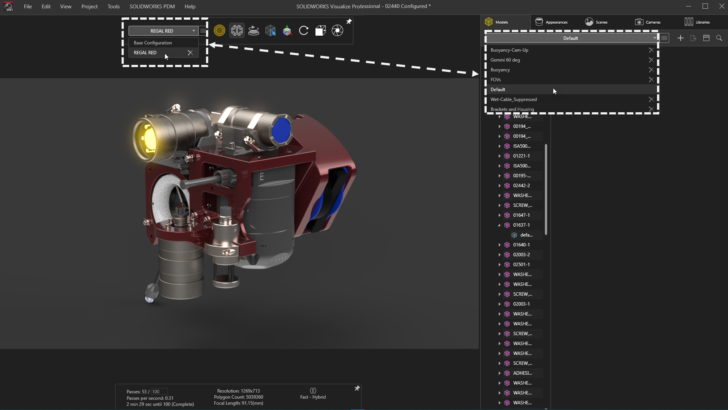 What’s New in SOLIDWORKS Visualize 2021