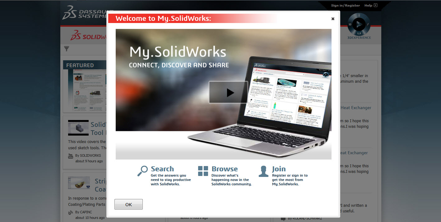 Introducing My.SolidWorks