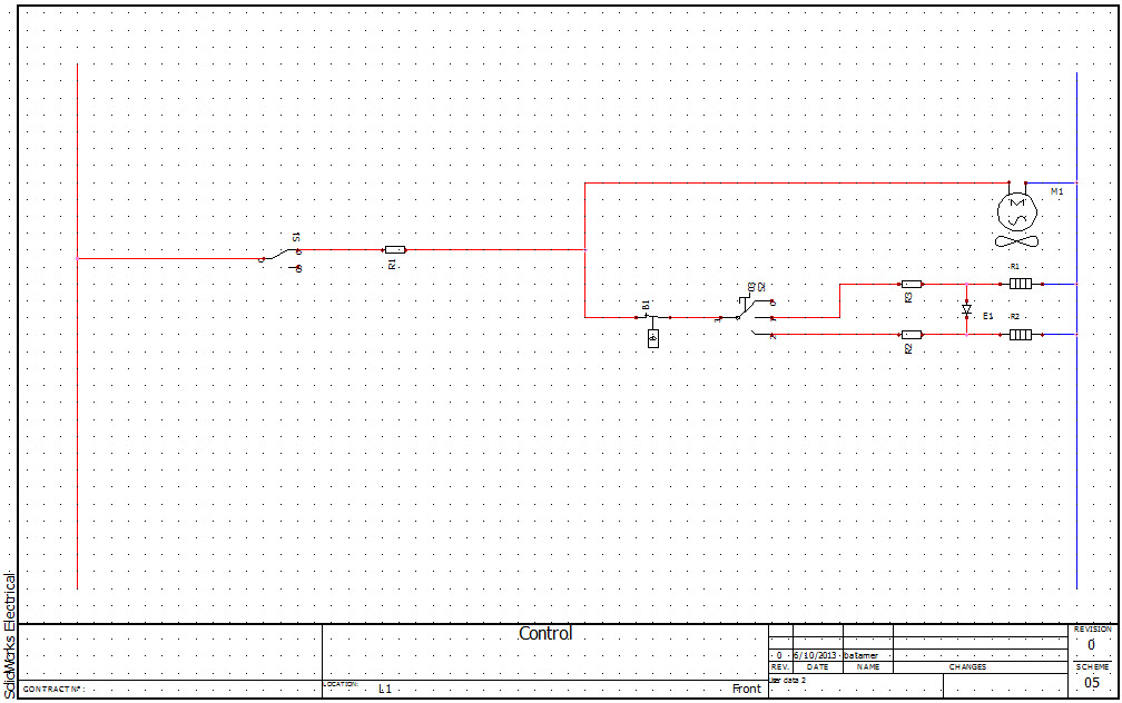 Basics of Drawing Schematics in SolidWorks Electrical 2D