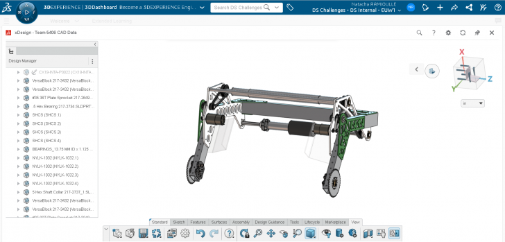 SOLIDWORKS Cloud CAD Apps Can Build a Competitive Robot