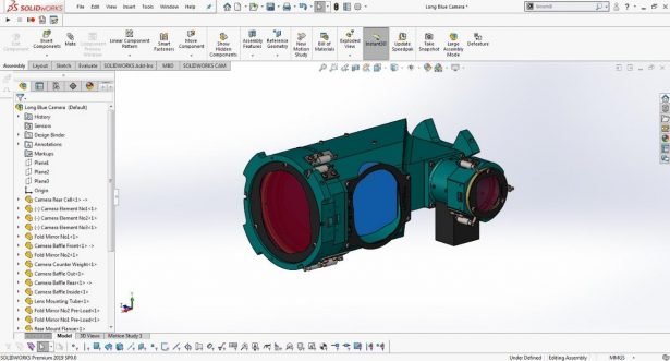 Bounding box for Assembly in SOLIDWORKS 2019