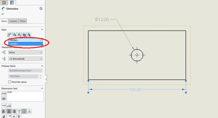 Dimensioning in Style (with SOLIDWORKS Dimension Styles)