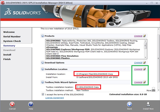 install solidworks with ram